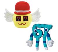 BRTNUP Steal a Brainrot Peluche, 67 y Admin Lucky Block Brainrot Figures,Soft Toys Kuscheltier für Kinder & Erwachsene Sammlerstück Geburtstagsgeschenk für Fans