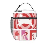 BRTOLIIAO Bolsa de almuerzo White Rabbit Jefferson Airplane One