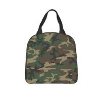 BRTOLIIAO Camuflaje militar camuflaje bolsas de comida aisladas bolsa térmica contenedor de comidas piloto de caza del ejército bolsa de comida para comida universitaria