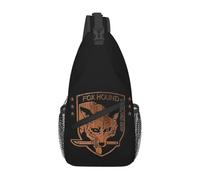 BRTOLIIAO Grupo de Fuerzas Especiales Foxhound Metal Gear Bolsa de pecho macizo para hombres Bandolera Mochila de bandolera Bolsa de pecho Mochila de senderismo Bolsa de hombro