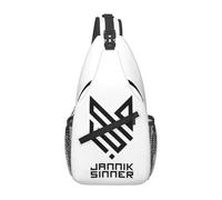 BRTOLIIAO Jannik-Sinner Bolsa de merchandising Bolsa de pecho para hombres Mochila bandolera Mochila Bolsa de pecho Motilla de viaje para senderismo Bolsa de hombro
