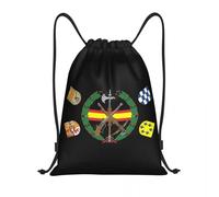 BRTOLIIAO Mochila personalizada de la Legión Española con cordón, hombres, mujeres, españa, abrigo de armas ligero, saco deportivo de gimnasio, sacos para yoga