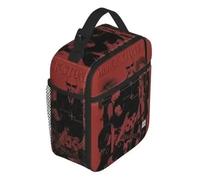 BRTOLIIAO Nana The Black Stones Accesorios para la banda de bandas Bolsa de almuerzo aislante Caja de comida Reutilizable Diseño único Refrigerador térmico Caja Bento