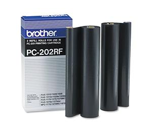 BRTPC202RF - Rollos de recambio de transferencia térmica Brother PC202RF