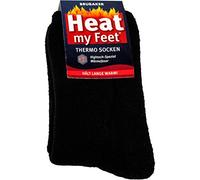 BRUBAKER 2 pares de calcetines térmicos Heat My Feet, Negro , 39-42