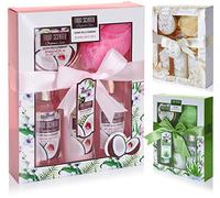 BRUBAKER Cosmetics Set de Baño y Ducha Coco y Fresa - Juego de 5 piezas para regalo