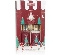 BRUBAKER Cosmetics Set de Regalo para Baño y Ducha Fragancia de Bayas de Invierno - Set de Cuidado de 3 Piezas en Envase de Regalo Navideño - Set de Navidad para Mujeres y Hombres