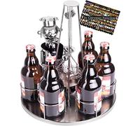 BRUBAKER Escultura Soporte para Botellas de Cerveza Soporte de Exhibición Comida al Aire Libre