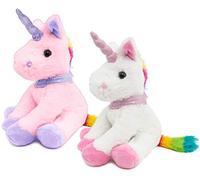 BRUBAKER Peluche Suave - Unicornio - Alto 21 cm - Rosa