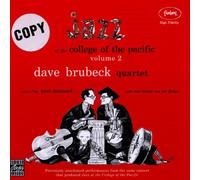 Brubeck,Dave - Jazz at College of Pacific 2 [Import]