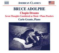 Bruce Adolphe Bruce Adolphe: Chopin Dreams/... (CD) Album (Importación USA)
