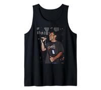 Bruce Dickinson Live of Iron Maiden por Dick Barnatt Camiseta sin Mangas