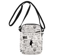 Bruce Fans - Bolso cruzado para amantes de la música rock, regalo para conciertos, álbum de música, teléfono celular, bolso cruzado, Bailando en Reino Unido, 111