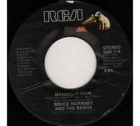 BRUCE HORNSBY AND THE RANGE - MANDOLIN RAIN 7 INCH (7" VINYL 45) US RCA 1986
