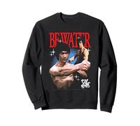 Bruce Lee Be Water Retro Martial Arts Poses Retro Movie Sudadera
