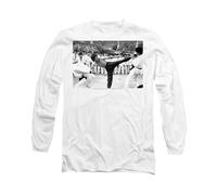Bruce Lee Camiseta Kick To The Head de Manga Larga para Adultos Unisex (TV28382