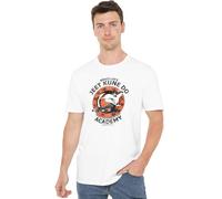 Bruce Lee Jeet Kune T Shirt, White Camiseta, Blanco, L Unisex Adulto