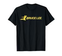 Bruce Lee Kung Fu Kick Amarillo Camiseta