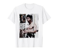 Bruce Lee To Understand Combat Quote Distressed Camiseta