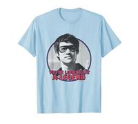 Bruce Lee You'Re Looking At A Legend Face Portrait Camiseta, Hombre, Azul Bebé, S