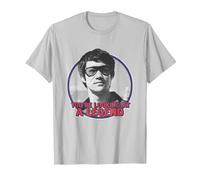 Bruce Lee You'Re Looking At A Legend Face Portrait Camiseta, Hombre, Plata, S