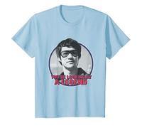 Bruce Lee You'Re Looking At A Legend Face Portrait Camiseta, Niños, Azul Bebé, 4 años