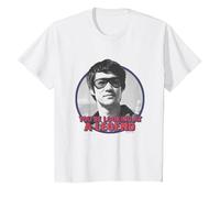 Bruce Lee You'Re Looking At A Legend Face Portrait Camiseta, Niños, Blanco, 2 años