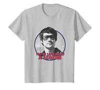 Bruce Lee You'Re Looking At A Legend Face Portrait Camiseta, Niños, Plata, 4 años