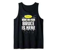 Bruce Name Design Tu héroe Personalizado está aquí Camiseta sin Mangas