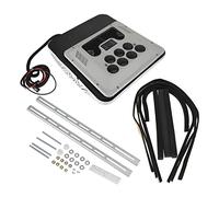 Bruce & Shark 12V Rooftop RV Air Conditioner with Heater para Truck Van Motorhome Camper Trailer White 2200W Cooling 1000W Heating