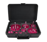 Bruce & Shark 9PCS PVC Pipe Reamer Kit Fitting Socket Saver SCH Plumbing Tools para 1/2" Drills