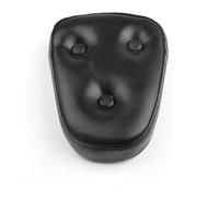 Bruce & Shark Cojín universal para respaldo de moto negro Sissy Bar para Chopper Kawasaki Suzuki Ya-maha