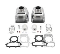 Bruce & Shark Cylinder Piston Gasket Top End Kit Fit para Yamaha XV250 Virago V Star Route 66 SRV250 1988-2024 49mm