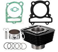 Bruce & Shark Cylinder Piston Gasket Top End Kit para Yamaha Warrior 350 YFM350X 1987-2004
