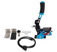 Bruce & Shark Freno de mano USB con base fija para Racing Games Wheel Stand G29 para PS4/PS5 & G29 y PC Logitech de 64 bits, color azul