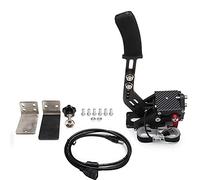 Bruce & Shark Freno de Mano USB de 14 bits para Juegos de Carreras Soporte para Volante G27 / G29 G920 PC Negro (Solo para PC, no para Xbox y PS4 / PS5)