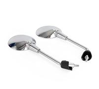 Bruce & Shark Left & Right Rearview Mirror Chrome para Vespa Primavera 50 125 150 2014 2022