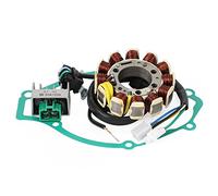 Bruce & Shark Motocicleta Kit Alternador Estator + Regulador + Junta OEM：3D6-H1410-00 para Yamaha XT125R XT125X 2005-2006