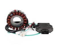 Bruce & Shark Motocicleta Kit Alternador Estator + Regulador + Junta OEM：3D9-H1410-10/11/12 para Yamaha YBR125ED (51D) 2010-2014
