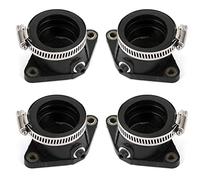 Bruce & Shark Set of Intake Carburetor Manifold Insulators Boots para Suzuki GS550 GS650 80-83