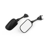 Bruce & Shark Side Rear View Mirrors para Kawasaki Ninja ZX6R 2005-2008 ZX 10R 2004-2008 Black
