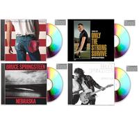 Bruce Springsteen - Colección: Born In The U.S.A. + Only The Strong Survive + Nebraska + Born To Run 4 unidades