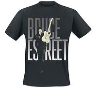 Bruce Springsteen Estreet Camiseta Negro S