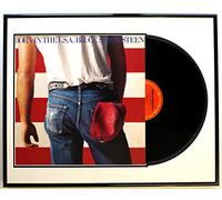 BRUCE SPRINGSTEEN / LP RECORD / ENMARCADO / BORN IN THE USA