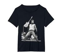 Bruce Springsteen Nacido En Los Estados Unidos Tour Live Wembley 1985 Camiseta, Mujer Tallas Grandes, Negro, 4XL Grande