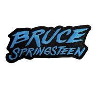 Bruce Springsteen Parche tejido con logotipo de The River, negro/azul, Taille unique