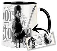 Bruce Springsteen Taza Interior y Asa Negra Ceramica Mug