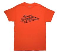 Bruce Springsteen Tour 24 River Font - Camiseta, naranja, S