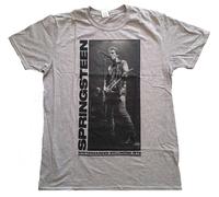 Bruce Springsteen 'Wintergarden Photo' (Gris) Camiseta - ¡NUEVO Y OFICIAL