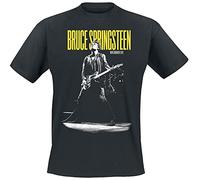 Bruce Springsteen Winterland Ballroom Singing Hombre Camiseta Negro L